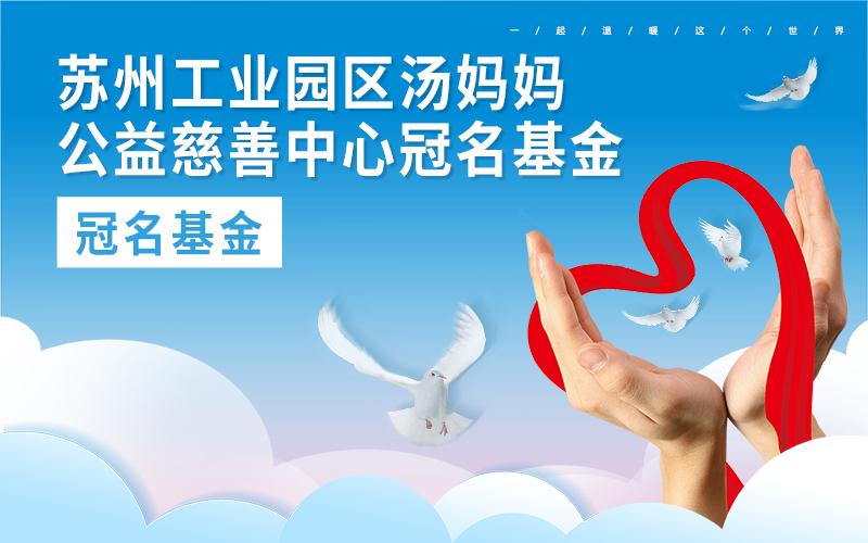 苏州工业园区汤妈妈公益慈善中心冠名基金