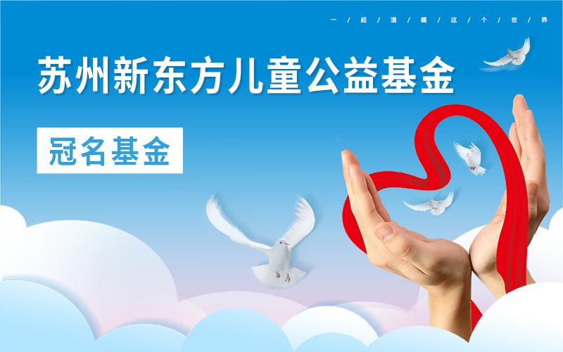 苏州新东方儿童公益基金冠名基金